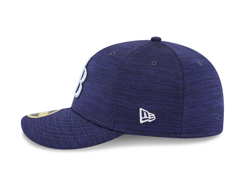 Rays New Era Navy TB Clubhouse Low Profile 59Fifty Fitted Hat