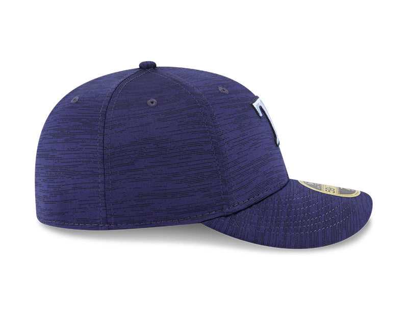 Rays New Era Navy TB Clubhouse Low Profile 59Fifty Fitted Hat