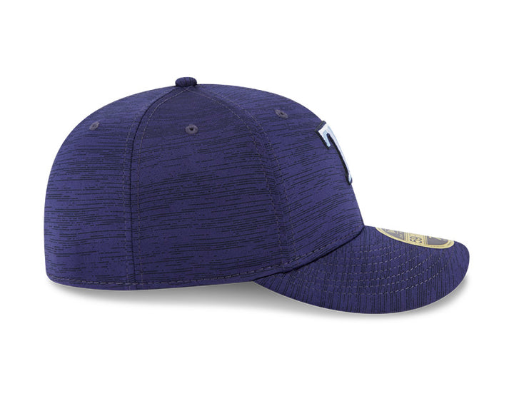 Rays New Era Navy TB Clubhouse Low Profile 59Fifty Fitted Hat