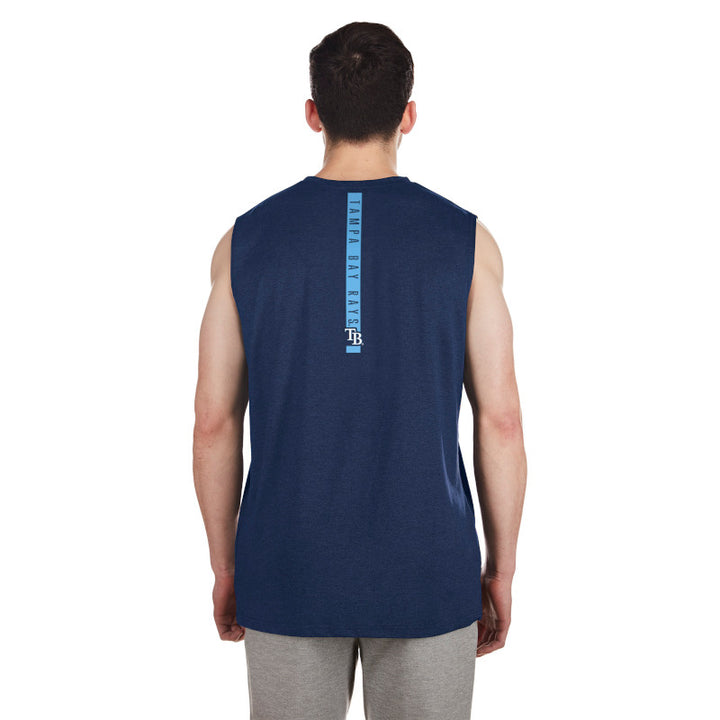 Rays Men's New Era Active Muscle Sleeveless Tank Top