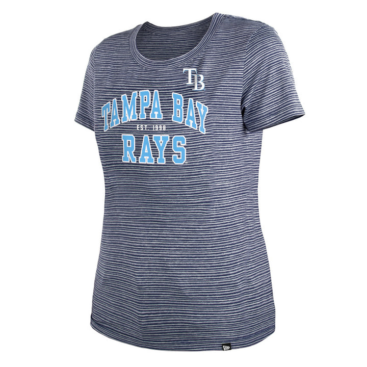 Rays Women's New Era Active Space Dye T-Shirt