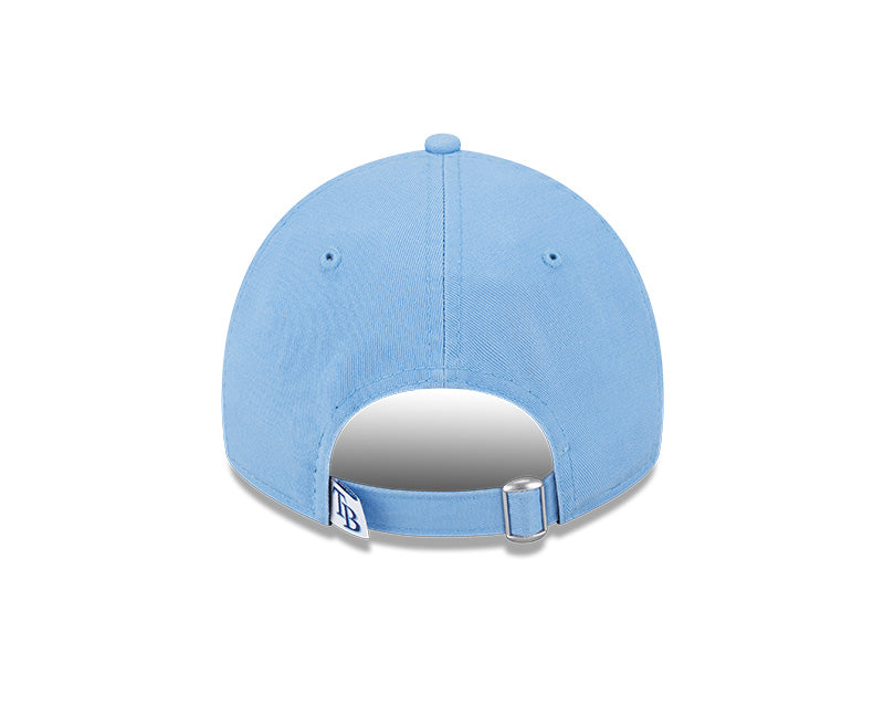 Rays New Era Women's Light Blue TB 9Twenty Adjustable Hat
