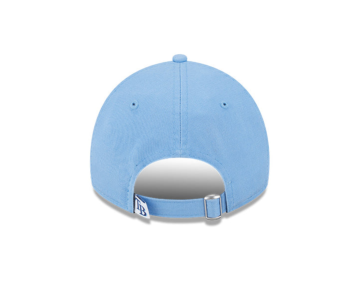 Rays New Era Women's Light Blue TB 9Twenty Adjustable Hat