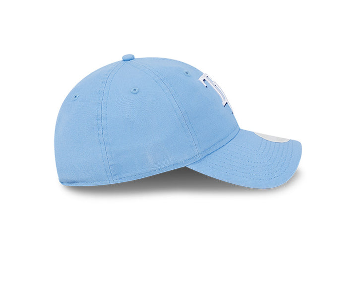 Rays New Era Women's Light Blue TB 9Twenty Adjustable Hat