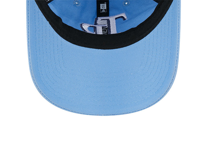 Rays New Era Women's Light Blue TB 9Twenty Adjustable Hat