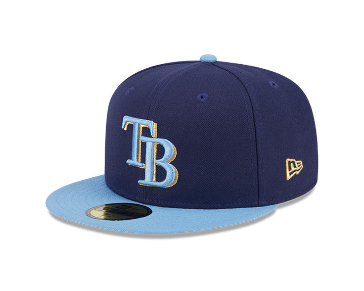 Rays New Era Navy TB Gameday 59Fifty Fitted Hat
