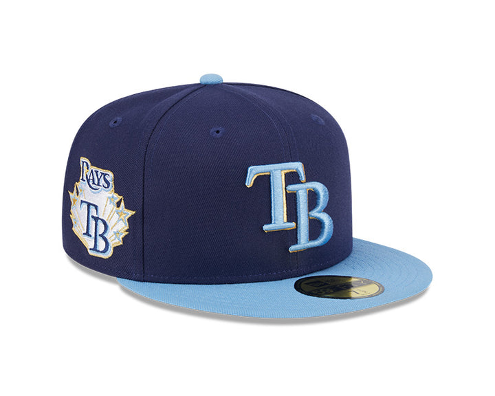 Rays New Era Navy TB Gameday 59Fifty Fitted Hat