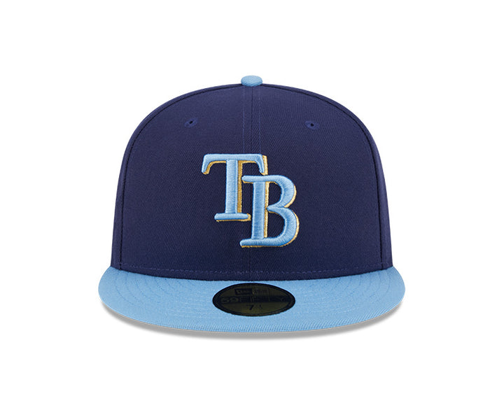 Rays New Era Navy TB Gameday 59Fifty Fitted Hat