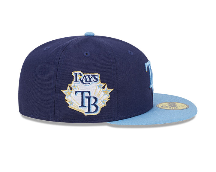 Rays New Era Navy TB Gameday 59Fifty Fitted Hat
