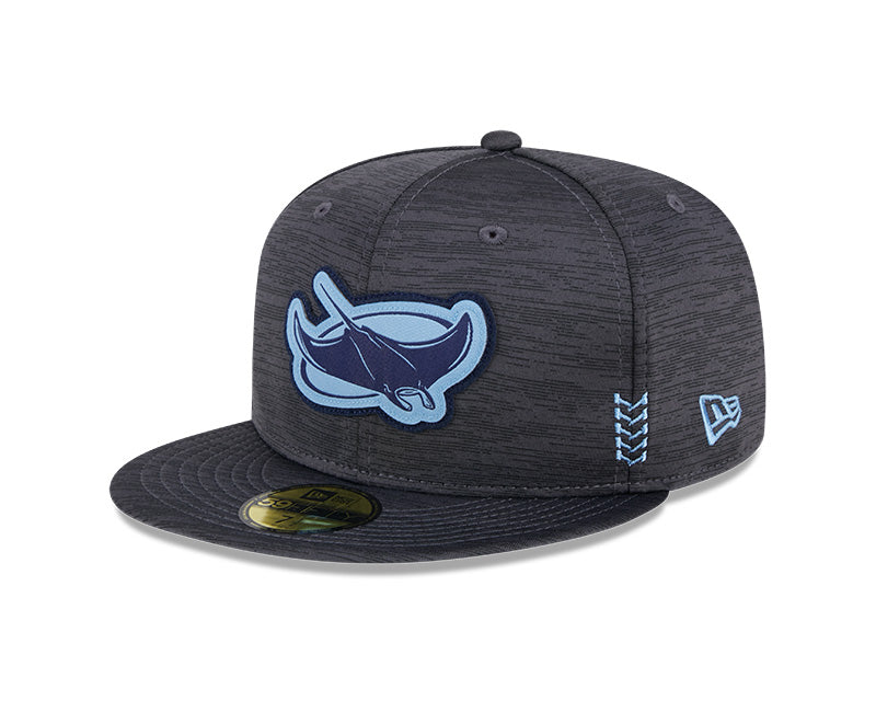 Rays New Era Graphite Grey 2024 Alt Clubhouse 59Fifty Fitted Hat