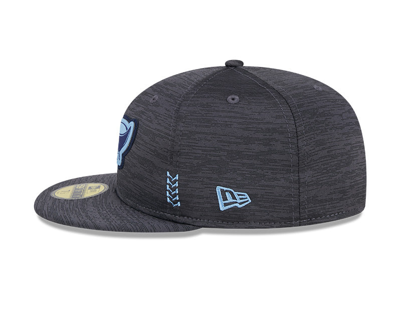 Rays New Era Graphite Grey 2024 Alt Clubhouse 59Fifty Fitted Hat
