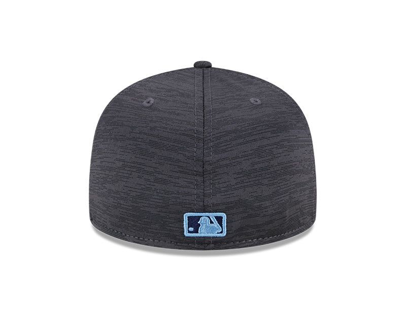 Rays New Era Graphite Grey 2024 Alt Clubhouse 59Fifty Fitted Hat