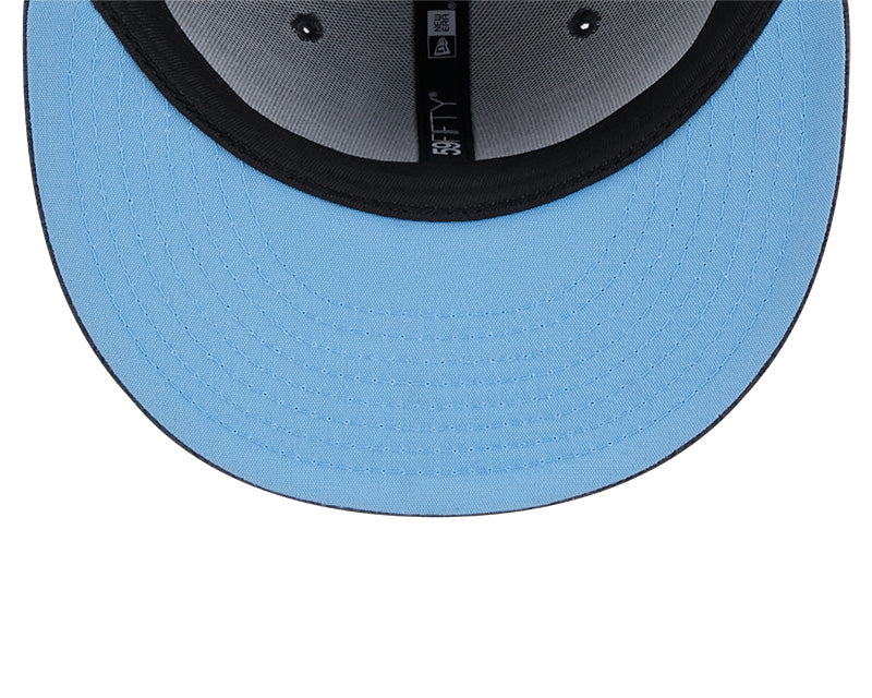 Rays New Era Graphite Grey 2024 Alt Clubhouse 59Fifty Fitted Hat