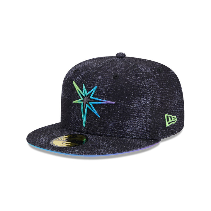 Rays New Era City Connect Faded Gradient Burst 59Fifty Fitted Hat