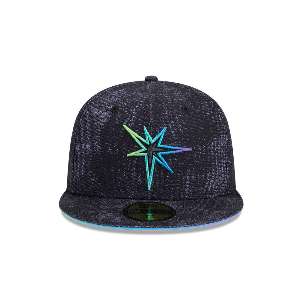 Rays New Era City Connect Faded Gradient Burst 59Fifty Fitted Hat