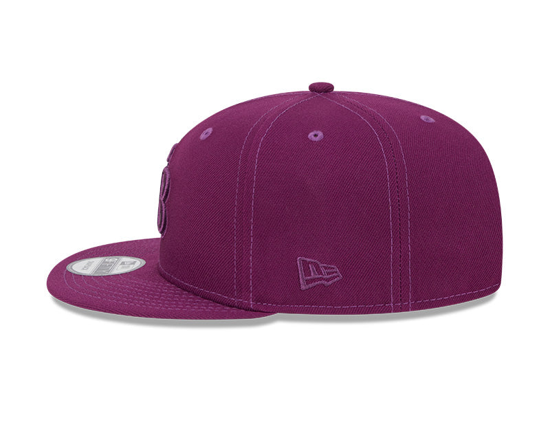 Rays New Era Purple Tonal TB 9Fifty Snapback Hat | The Bay Republic
