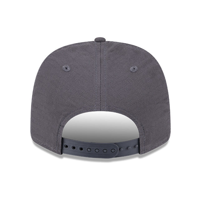 Rays New Era Grey TB Patch 9SEVENTY Stretch-Snap Hat
