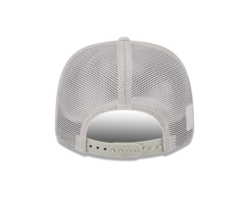 Rays New Era Canvas Tan TB 9SEVENTY Stretch-Snap Trucker Hat