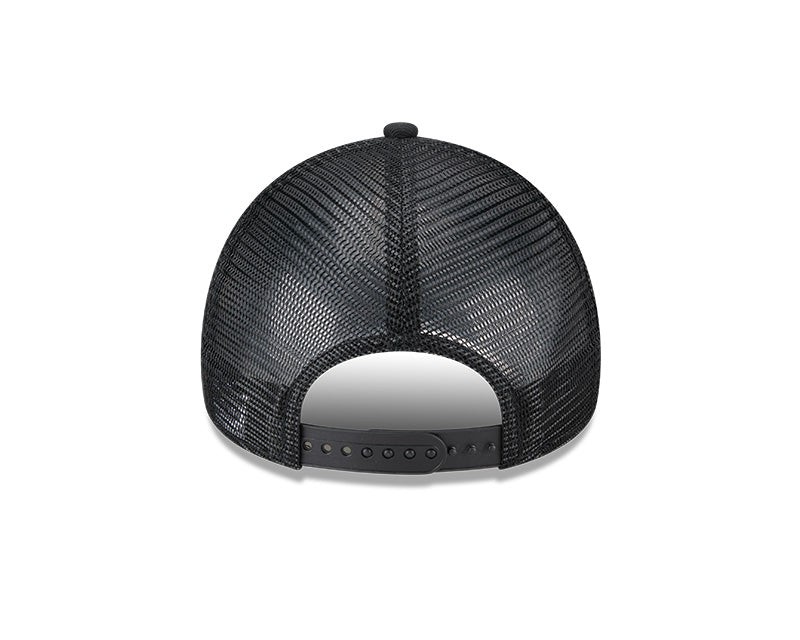 Rays New Era Black City Connect Skyray AFrame Trucker 9Forty Hat