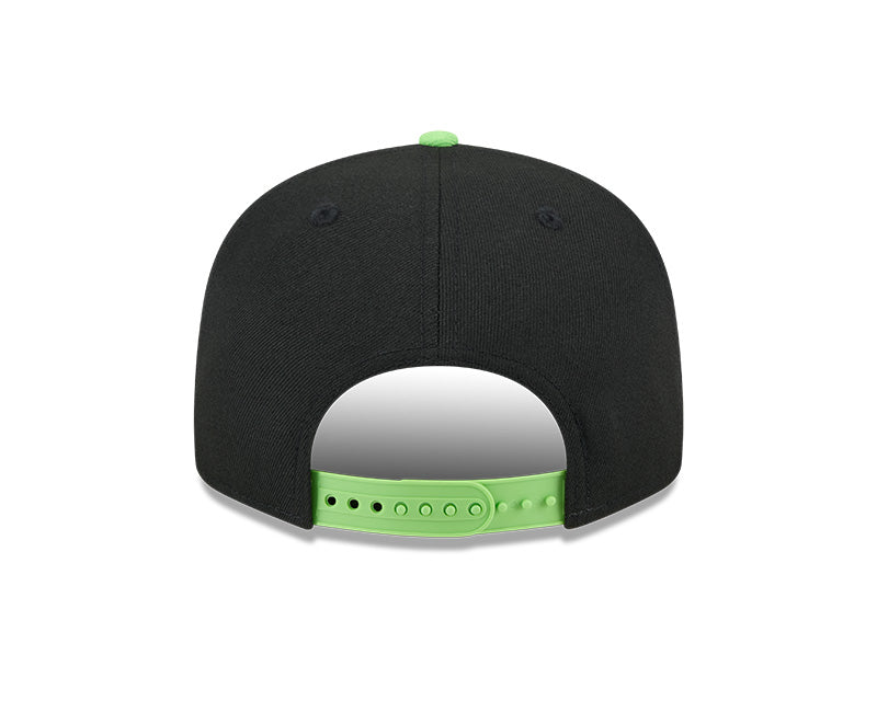 Rays New Era Black Green City Connect Skyray 9Fifty Snapback Hat