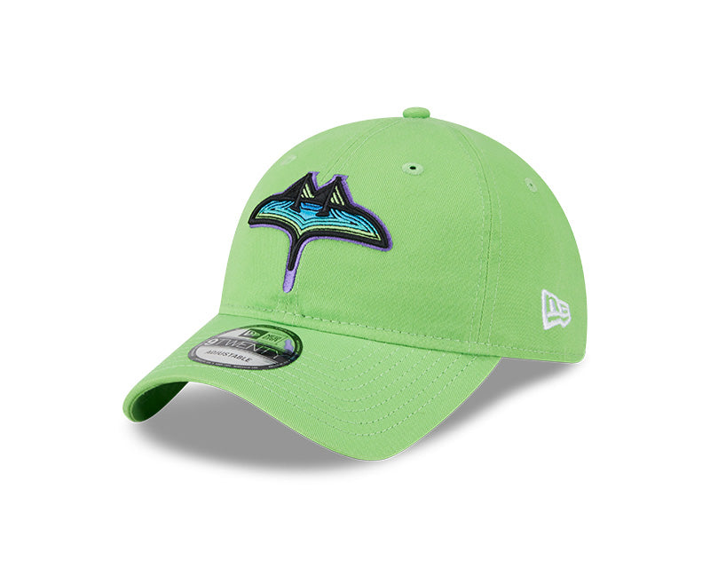 Rays New Era Green Skyray City Connect 9Twenty Adjustable Hat