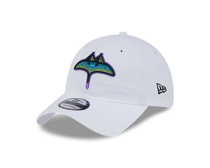 Rays New Era White City Connect SKYRAY 9Twenty Adjustable Hat