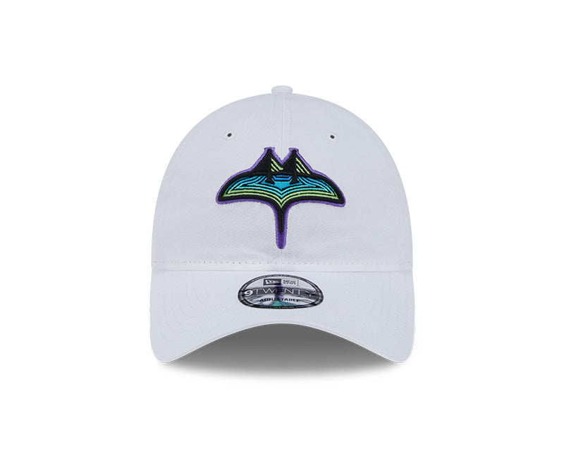 Rays New Era White City Connect SKYRAY 9Twenty Adjustable Hat