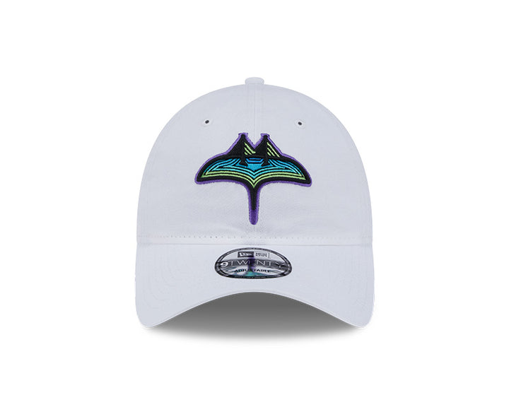 Rays New Era White City Connect SKYRAY 9Twenty Adjustable Hat