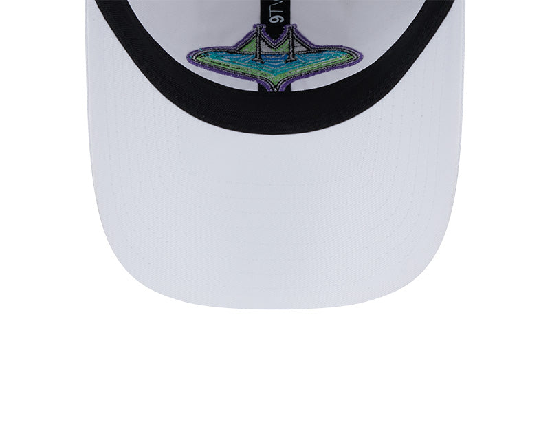 Rays New Era White City Connect SKYRAY 9Twenty Adjustable Hat