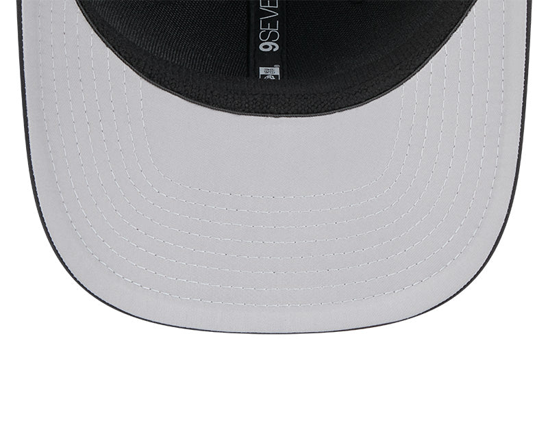 Rays New Era Black Skyray Performance 9SEVENTY Stretch-Snap Hat