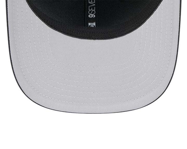 Rays New Era Black Skyray Performance 9SEVENTY Stretch-Snap Hat