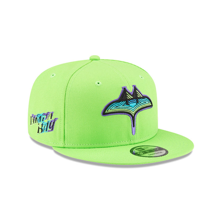 Rays New Era Green City Connect Skyray Tampa Bay 9Fifty Snapback Hat