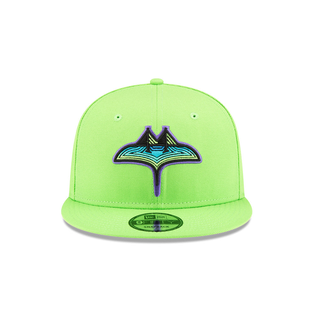 Rays New Era Green City Connect Skyray Tampa Bay 9Fifty Snapback Hat