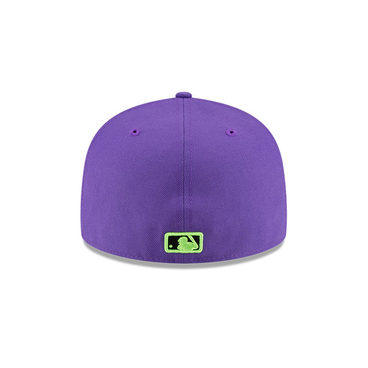 Rays New Era Purple City Connect Skyray Tampa Flames 59Fifty Fitted Hat