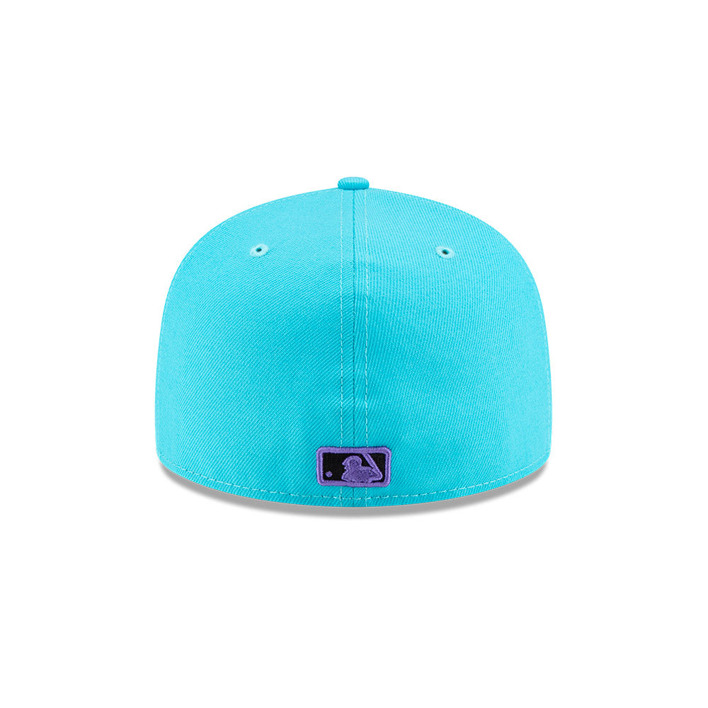 Rays New Era Aqua Blue City Connect Skyray Tampa Bay 59Fifty Fitted Hat