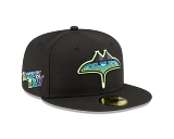 Rays New Era City Connect Black Skyray 59Fifty Fitted Hat