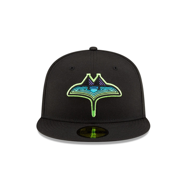 Rays New Era City Connect Black Skyray 59Fifty Fitted Hat