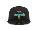 Rays New Era City Connect Black Skyray 59Fifty Fitted Hat