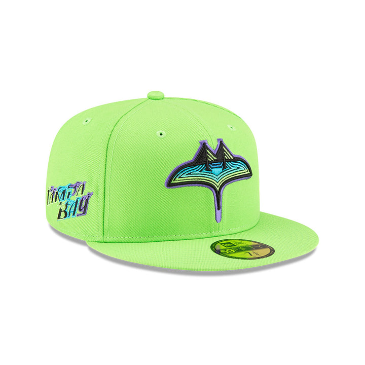 Rays New Era Green City Connect Skyway Tampa Bay 59Fifty Fitted Hat