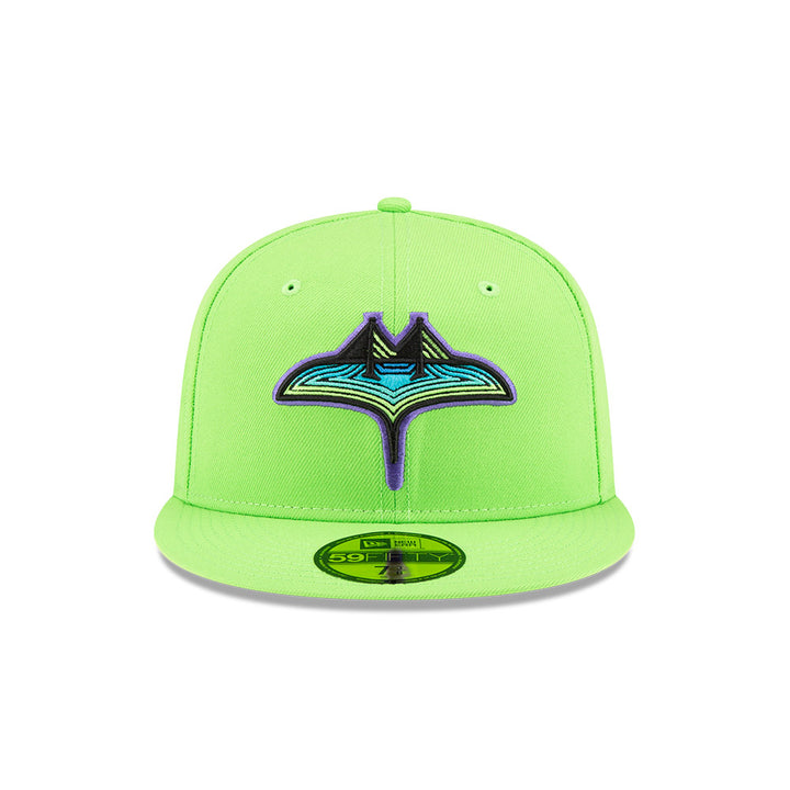 Rays New Era Green City Connect Skyway Tampa Bay 59Fifty Fitted Hat
