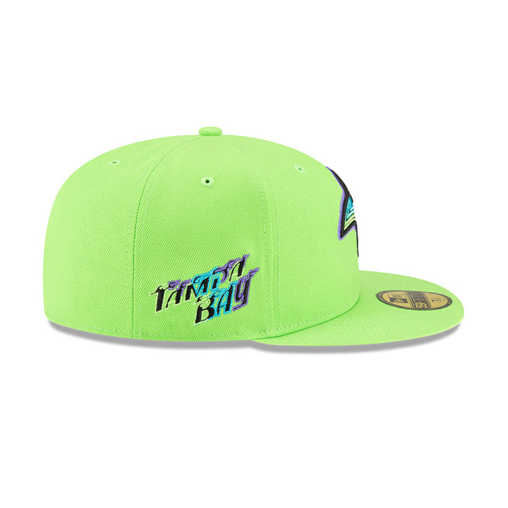 Rays New Era Green City Connect Skyway Tampa Bay 59Fifty Fitted Hat