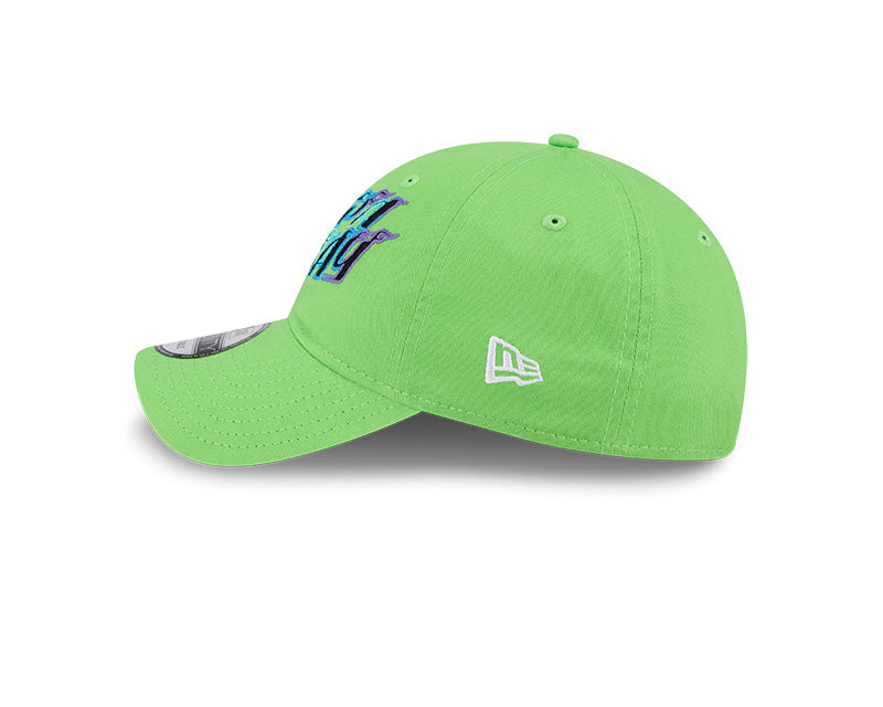 Rays New Era Green Tampa Bay Flames City Connect 9Twenty Adjustable Hat
