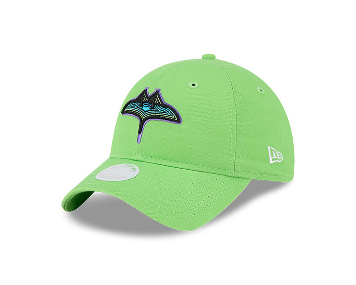 Rays New Era Women's Green Skyray City Connect 9Twenty Adjustable Hat