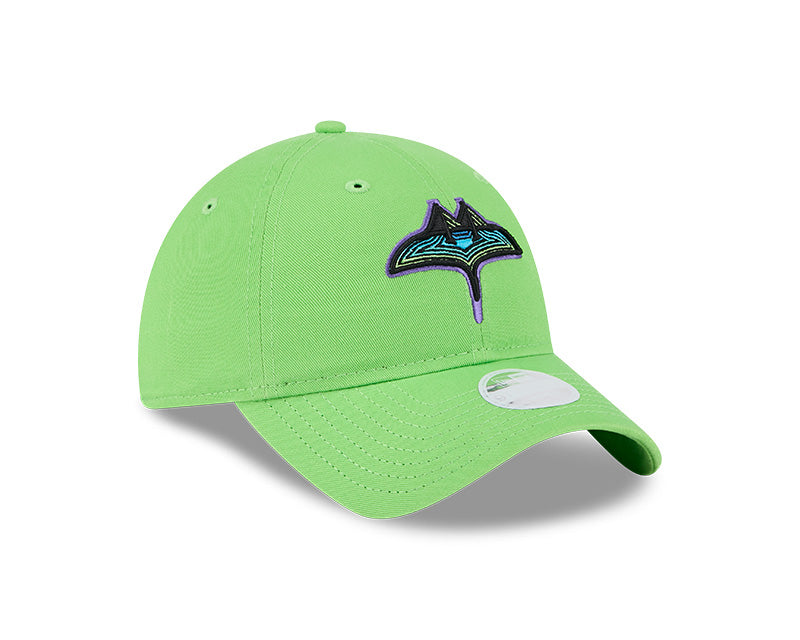 Rays New Era Women's Green Skyray City Connect 9Twenty Adjustable Hat