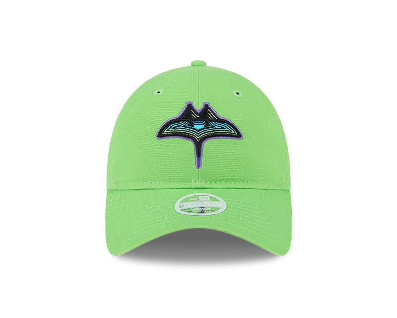 Rays New Era Women's Green Skyray City Connect 9Twenty Adjustable Hat