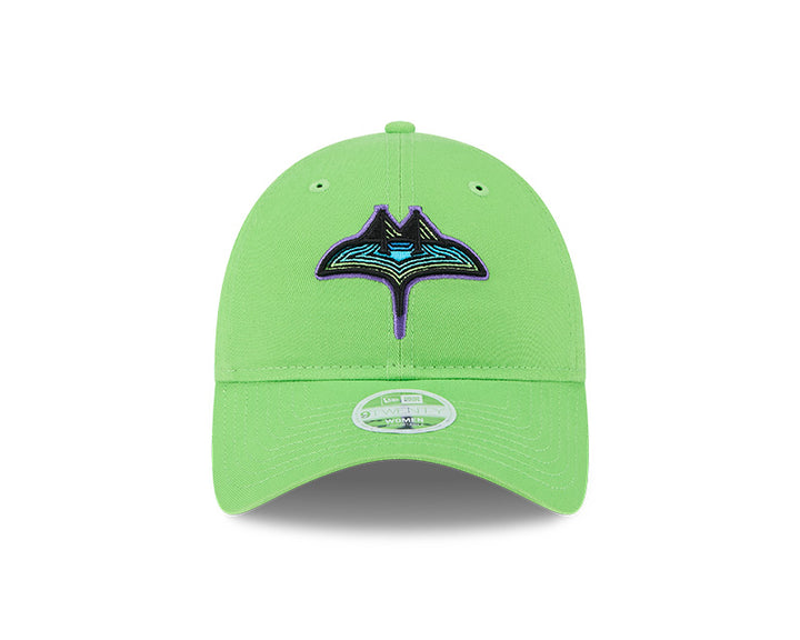 Rays New Era Women's Green Skyray City Connect 9Twenty Adjustable Hat