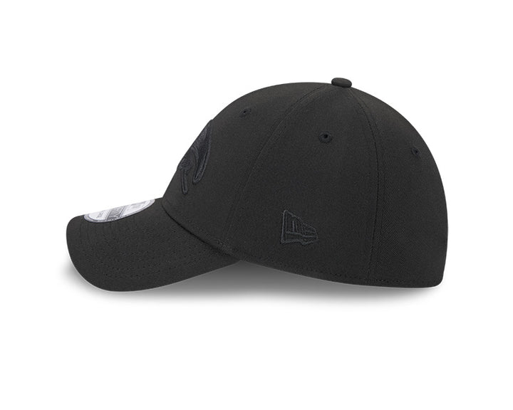 Rays New Era 2025 City Connect Black on Black Skateray 39Thirty Flex Fit Hat