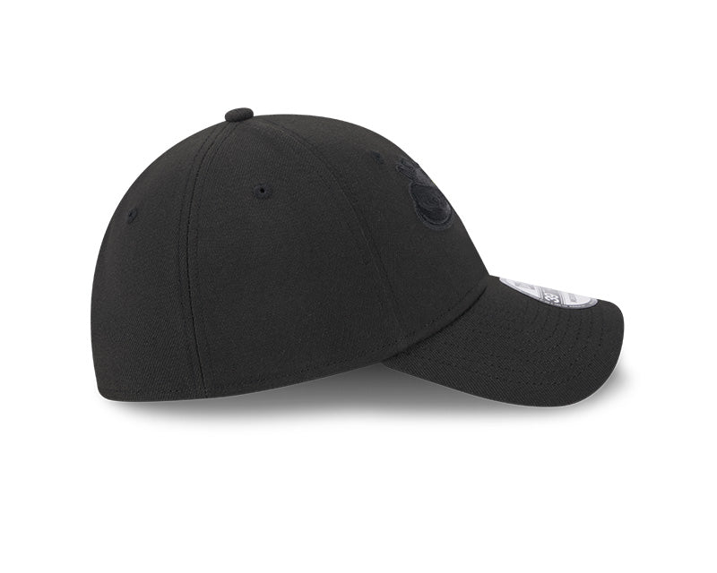 Rays New Era 2025 City Connect Black on Black Skateray 39Thirty Flex Fit Hat