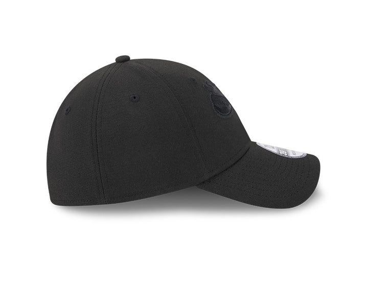 Rays New Era 2025 City Connect Black on Black Skateray 39Thirty Flex Fit Hat