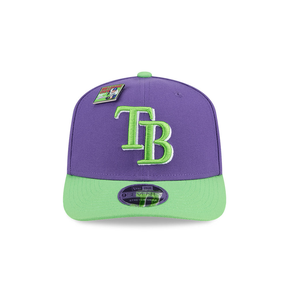 Rays New Era Big League Chew Sour Apple 9Seventy Snapback Hat